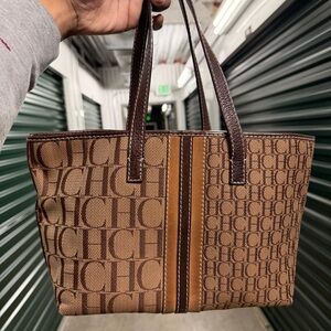 CAROLINA HERRERA TOTE BAG vintage